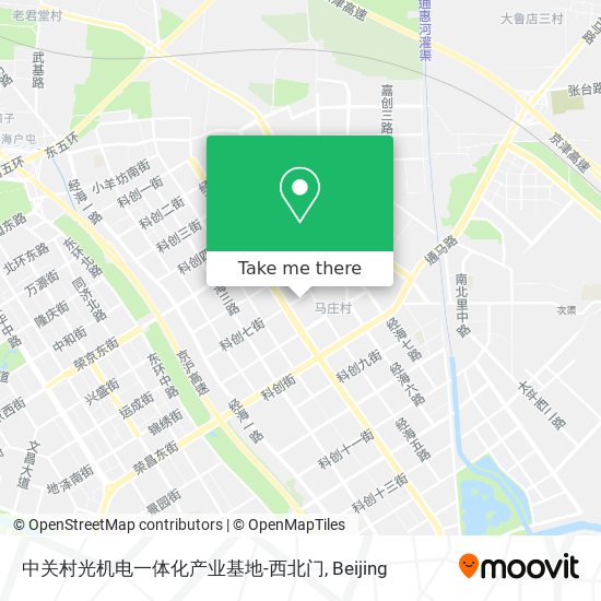 中关村光机电一体化产业基地-西北门 map