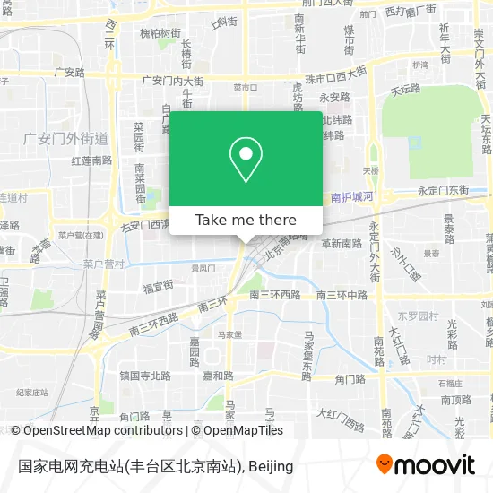 国家电网充电站(丰台区北京南站) map