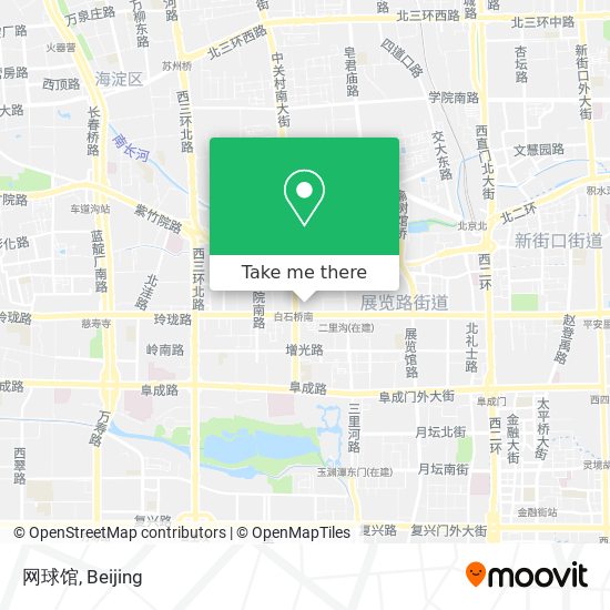网球馆 map