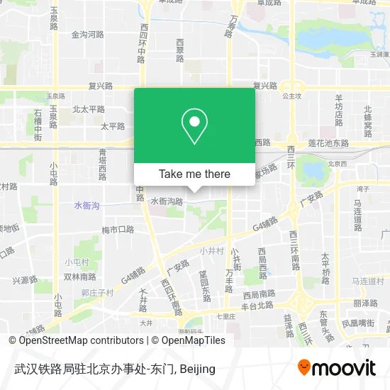 武汉铁路局驻北京办事处-东门 map
