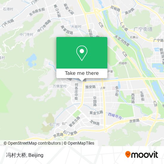 冯村大桥 map