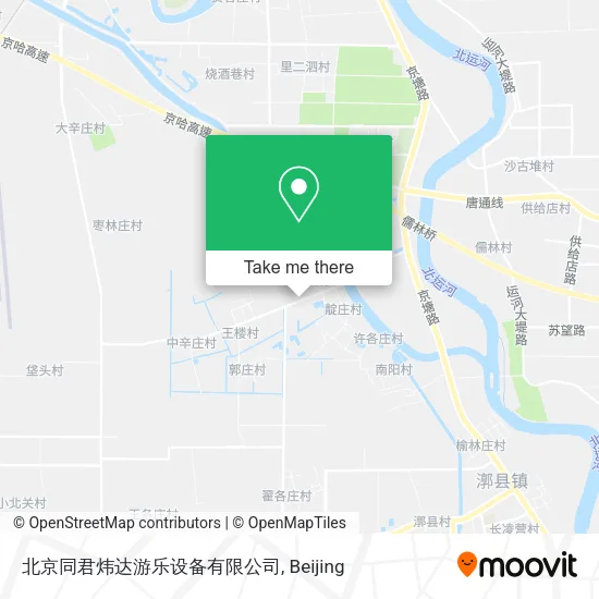 北京同君炜达游乐设备有限公司 map