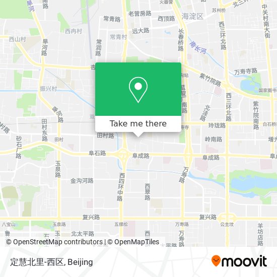 定慧北里-西区 map