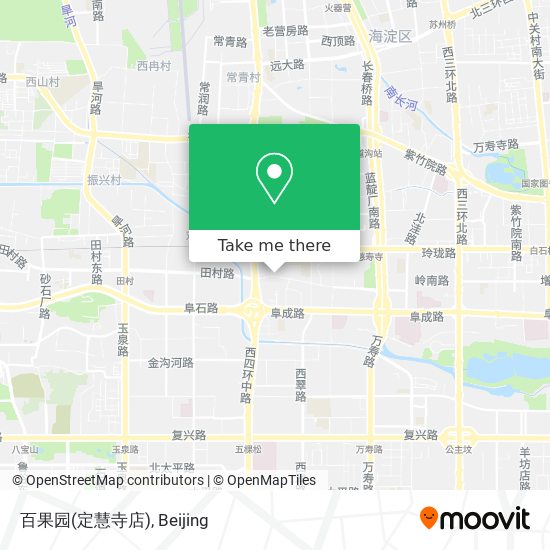 百果园(定慧寺店) map