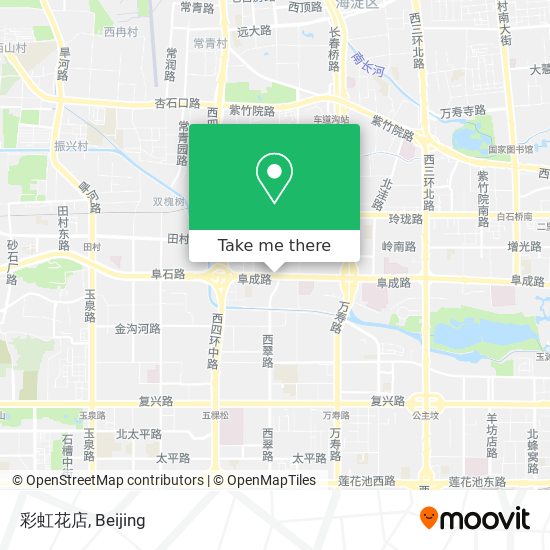 彩虹花店 map