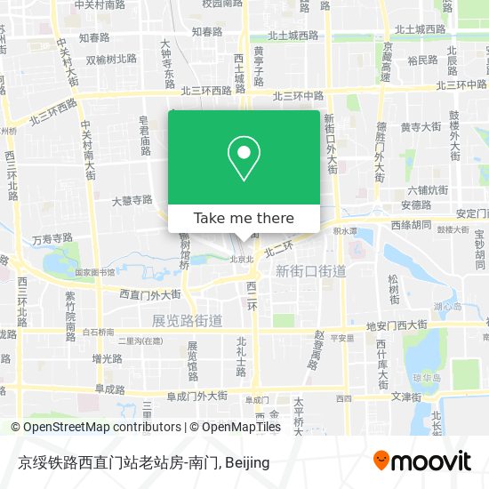 京绥铁路西直门站老站房-南门 map