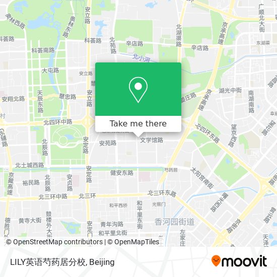 LILY英语芍药居分校 map