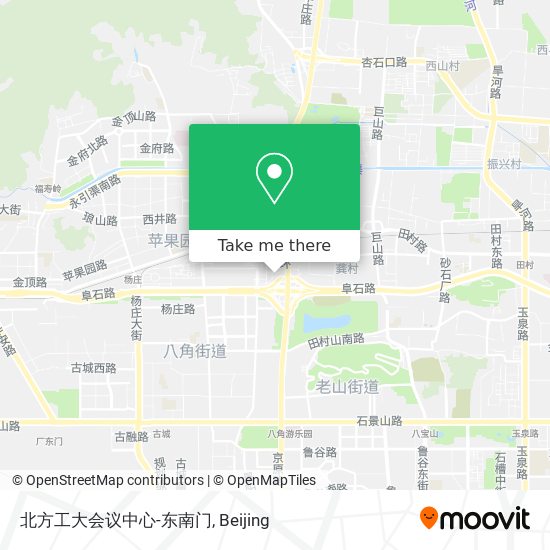北方工大会议中心-东南门 map
