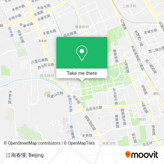 江南春慢 map