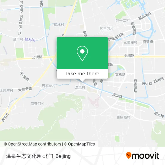 温泉生态文化园-北门 map