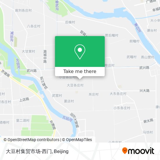 大豆村集贸市场-西门 map