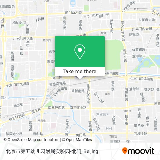 北京市第五幼儿园附属实验园-北门 map