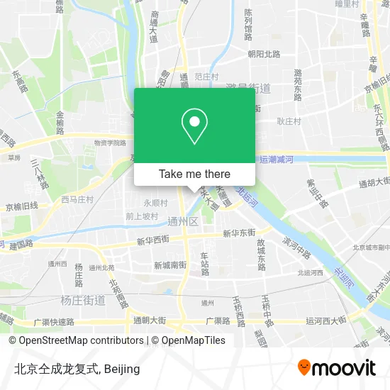 北京仝成龙复式 map