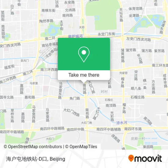 海户屯地铁站-D口 map