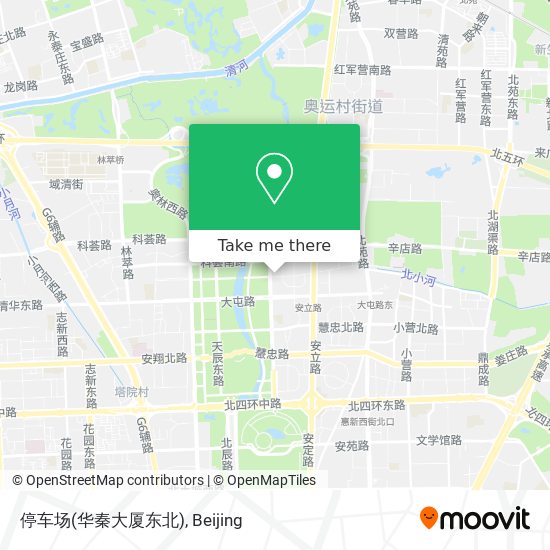 停车场(华秦大厦东北) map
