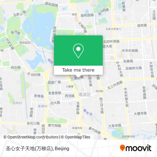 圣心女子天地(万柳店) map