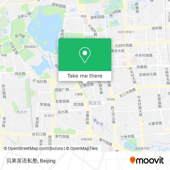 贝果英语私塾 map