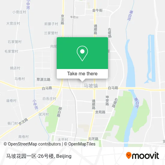 马坡花园一区-26号楼 map