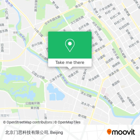 北京门思科技有限公司 map