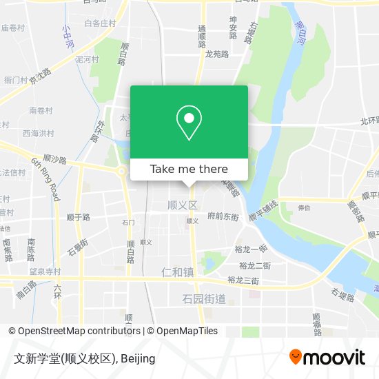 文新学堂(顺义校区) map