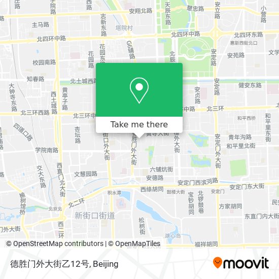 德胜门外大街乙12号 map