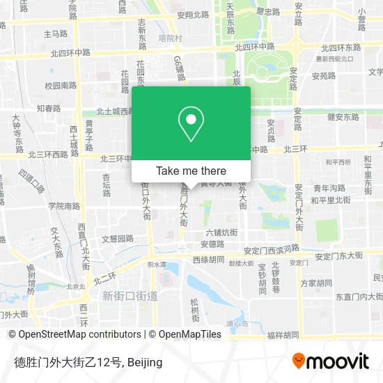 德胜门外大街乙12号 map