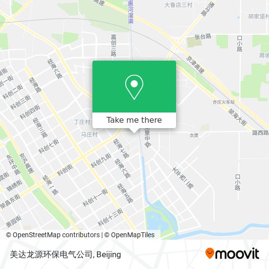 美达龙源环保电气公司 map