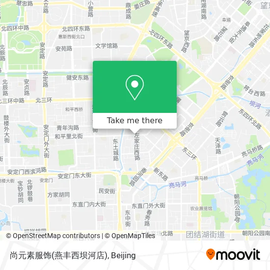 尚元素服饰(燕丰西坝河店) map