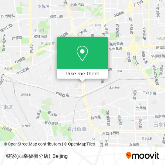 链家(西幸福街分店) map