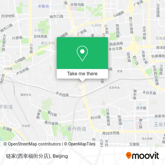 链家(西幸福街分店) map