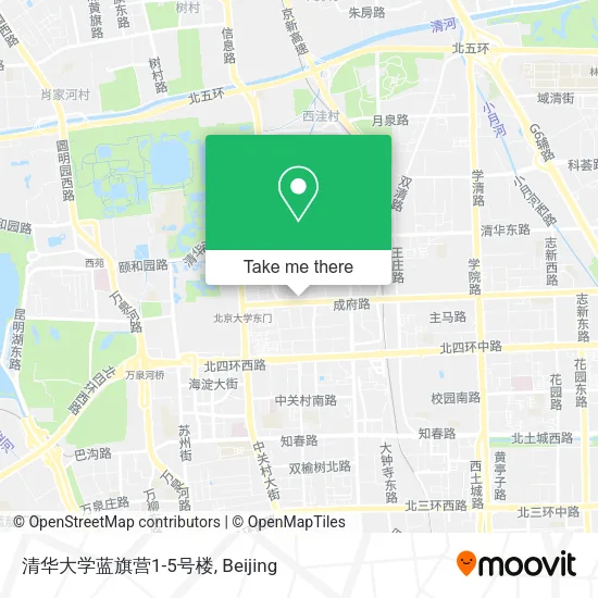 清华大学蓝旗营1-5号楼 map