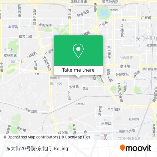 东大街20号院-东北门 map