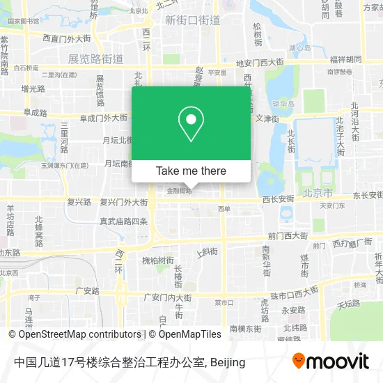 中国几道17号楼综合整治工程办公室 map