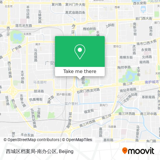 西城区档案局-南办公区 map