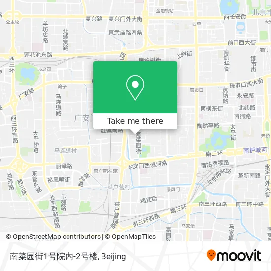 南菜园街1号院内-2号楼 map