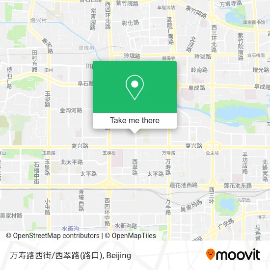 万寿路西街/西翠路(路口) map