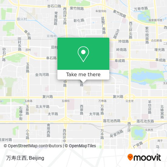 万寿庄西 map