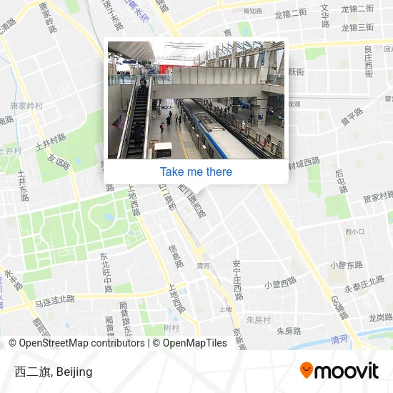 西二旗 map