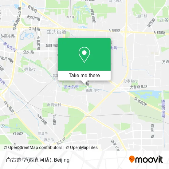 尚古造型(西直河店) map