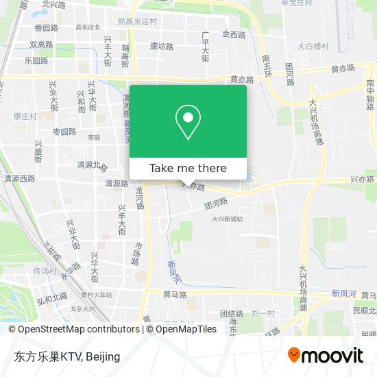 东方乐巢KTV map
