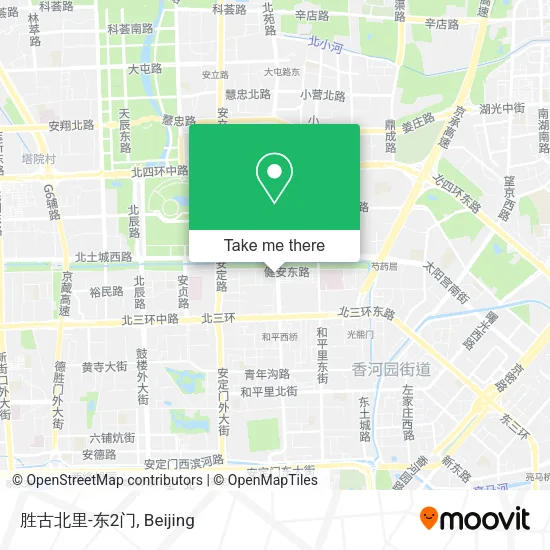 胜古北里-东2门 map