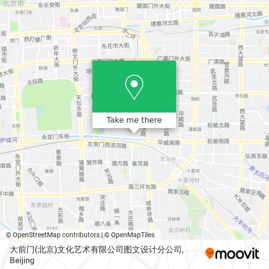 大前门(北京)文化艺术有限公司图文设计分公司 map