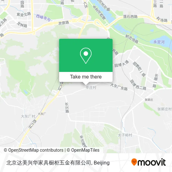 北京达美兴华家具橱柜五金有限公司 map