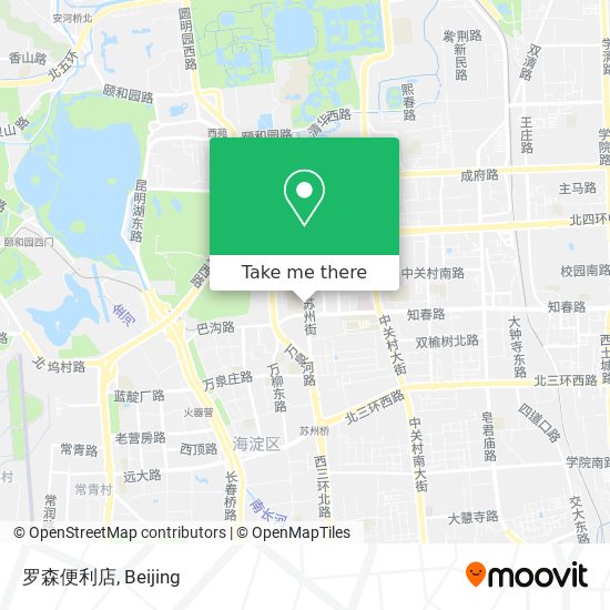 罗森便利店 map