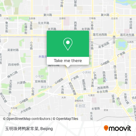 玉明珠烤鸭家常菜 map