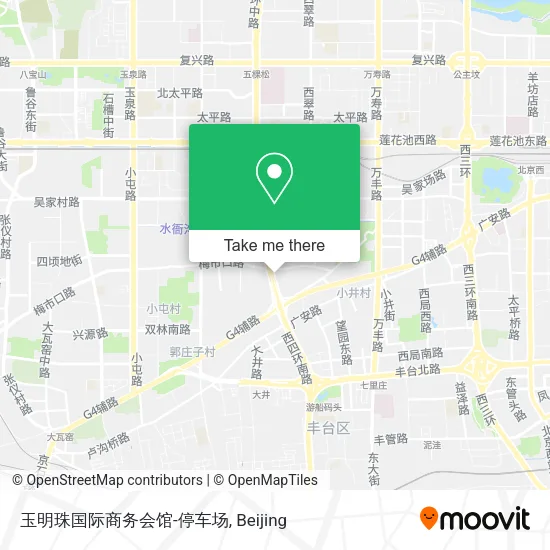 玉明珠国际商务会馆-停车场 map