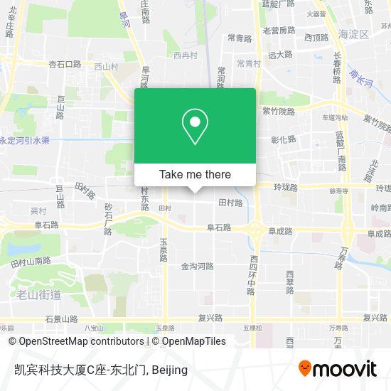 凯宾科技大厦C座-东北门 map