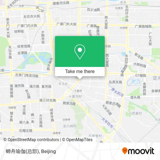 蝉舟瑜伽(总部) map
