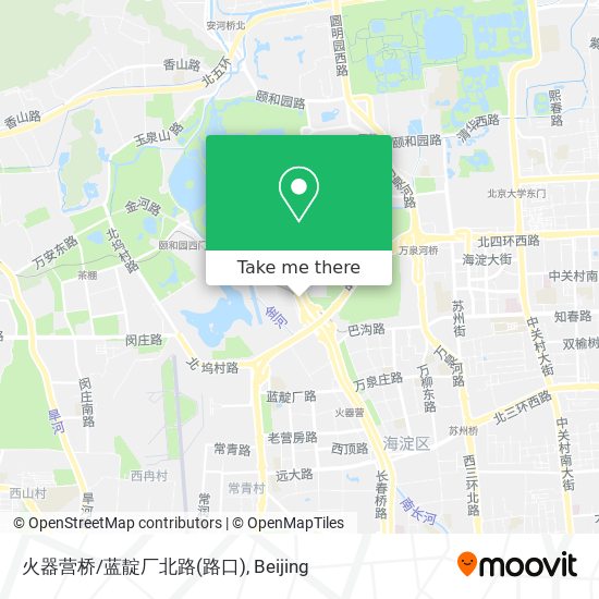 火器营桥/蓝靛厂北路(路口) map