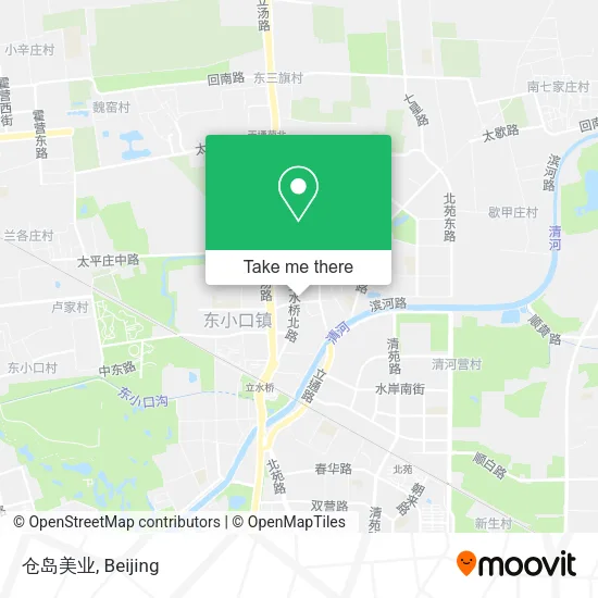 仓岛美业 map